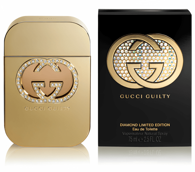 בושם לאישה גוצ'י גילטי דיאמונד לימיטד אדישן מבית גוצ'י 75מ"ל א.ד.ט