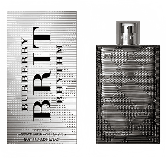 בושם לגבר בריט ראטם אינטנס מבית ברברי 90מ"ל א.ד.ט