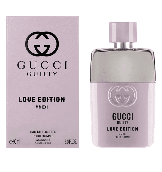 בושם לגבר גוצ'י גילטי לאב אדישן MMXXI מבית גוצ'י 90מ"ל א.ד.ט