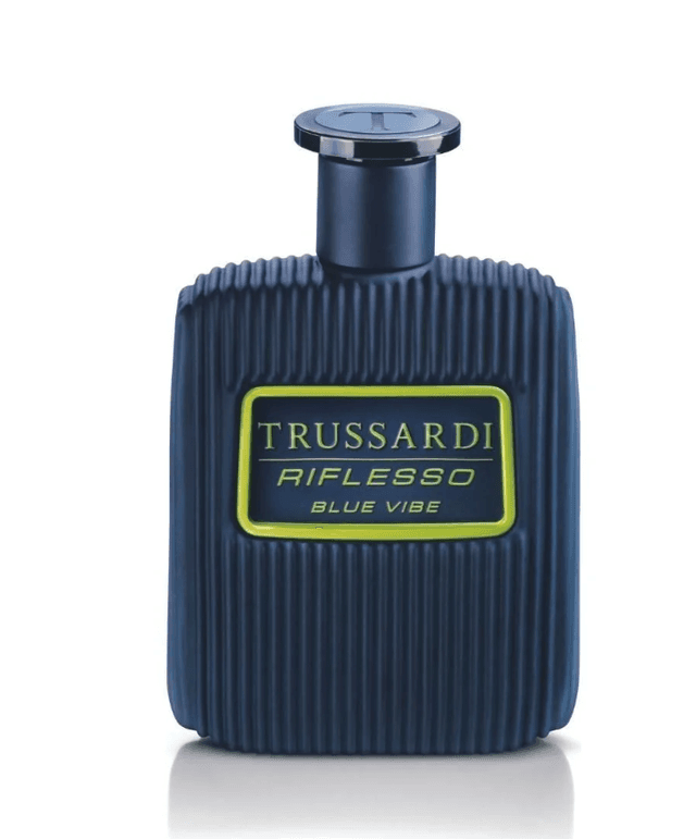 בושם לגבר טרוסרדי ריפלסו בלו ווייב מבית טרוסרדי 100מ"ל א.ד.ט (אריזת טסטר)