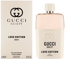 בושם לאישה גוצ'י גילטי לאב אדישן MMXXI פור פם מבית גוצ'י 90מ"ל א.ד.פ