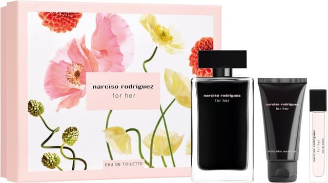 סט לאישה פור הר מבית נרסיסו רודריגז 100מ"ל + 10מ"ל א.ד.ט + 50מ"ל קרם גוף
