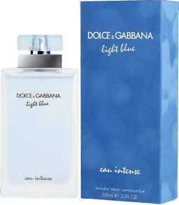 בושם לאישה לייט בלו או אינטנס מבית דולצ'ה וגבאנה 100מ"ל א.ד.פ (אריזת טסטר)