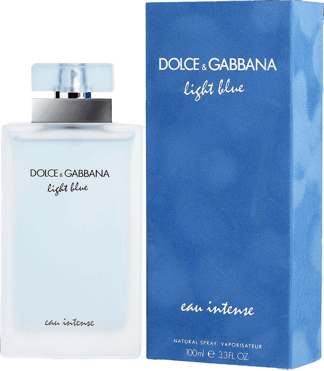בושם לאישה לייט בלו או אינטנס מבית דולצ'ה וגבאנה 100מ"ל א.ד.פ (אריזת טסטר)