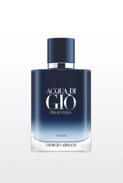 בושם לגבר אקווה די ג'יו פרפונדו מבית ג'ורג'יו ארמני 100מ"ל פרפיום (אריזת טסטר)