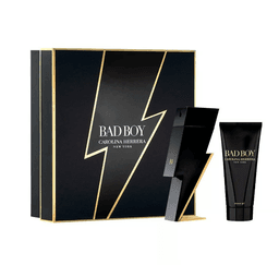 בושם לגבר באד בוי מבית קרולינה הררה 100מ"ל א.ד.ט+ 100מ"ל גל רחצה