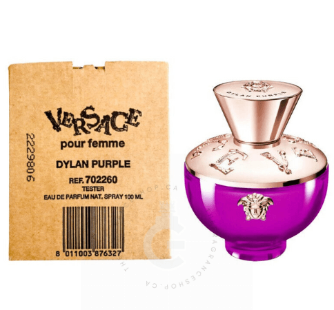 בושם לאישה דילן פרפל מבית ורסצ'ה 100מ"ל א.ד.פ (אריזת טסטר)