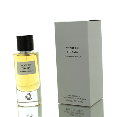 בושם יוניסקס ונילה דראמה מבית פראגרנס וורלד 100מ"ל א.ד.פ