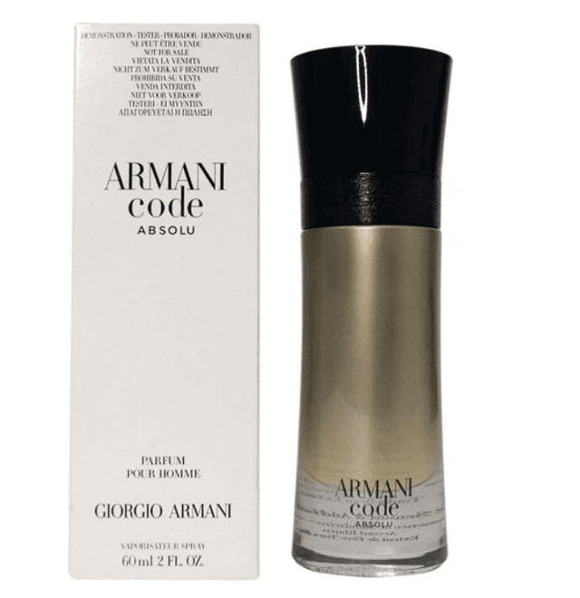 בושם לגבר ארמני קוד אבסולו מבית ג'ורג'יו ארמני 60מ"ל פרפיום (אריזת טסטר)