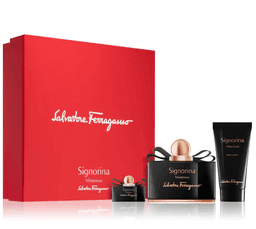 סט לאישה סיגנורינה מיסטריוסה מבית סלווטורה פרגמו 100מ"ל + 5מ"ל א.ד.פ+50קרם גוף