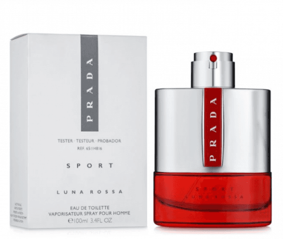 בושם לגבר ספורט לונה רוסה מבית פראדה 100מ"ל א.ד.ט (אריזת טסטר)