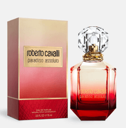 בושם לאישה פראדיסו אסולוטו מבית רוברטו קוואלי 75מ"ל א.ד.פ
