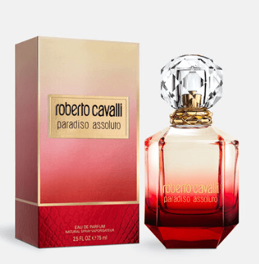 בושם לאישה פראדיסו אסולוטו מבית רוברטו קוואלי 75מ"ל א.ד.פ