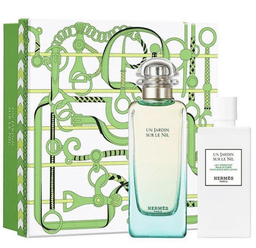 סט לאישה ג'ארדין סור לה ניל מבית הרמס 100מ"ל א.ד.ט 80מ"ל קרם גוף