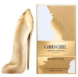 בושם לאישה גוד גירל גולד פאנטזי מבית קרולינה הררה 80מ"ל א.ד.פ