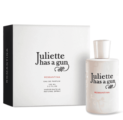 בושם לאישה רומנטינה מבית ג'ולייט אס אה גאן 100מ"ל א.ד.פ