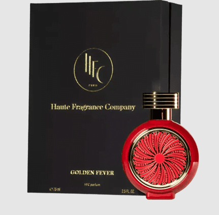 בושם יוניסקס גולדן פיבר מבית הייץ' אף סי 75מ"ל א.ד.פ