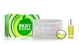 סט לאישה בי דלישס מבית דונה קארן 100מ"ל א.ד.פ+125מ"ל מבשם גוף+ פאוץ