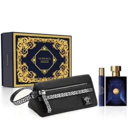 סט מתנה וירסצה דילן בלו א.ד.ט 100 מ"ל + בושם מוקטן 10 מ"ל + תיק בושם לגבר