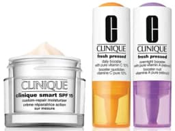 מארז 3 מוצרי לחות חכם לפנים Clinique מסדרת סמארט