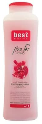 בסט ס.נוזלי 1ליטר רימונים(ורוד) / Best Liquid Soap 1l Pomegrante