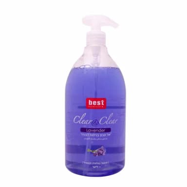 קליר אנד קליר ס.נוזלי בסט(לבנדר)ליטר / Clear & Clear Liquid Soap Lavender 1 L