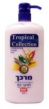 טרופיקל מרכך לשיער ובש ופגום 1ליטר / Tropical Conditioner 1l For Dry And Damage Hair