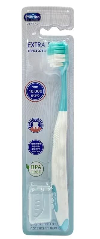 פארמה קר מברשות שיניים סופט / Pharma Care Extra Soft Toothbrus