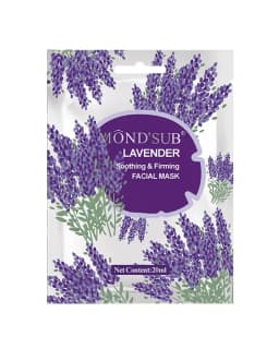 מונדסאב מסיכת פנים לבנדר למיצוק והרגעת העור / Mondsub Lavender Soothing & Firming Facial Mask