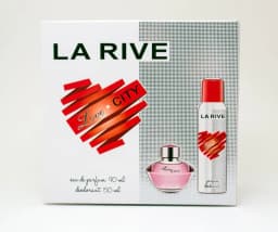 סט לה ריב לאב סיטי (א) בושם+דאו / La Rive Set Love City (w) Parfume Edt+deo