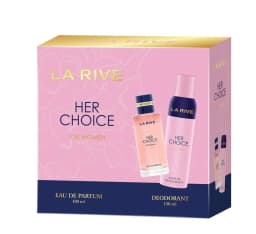 לה ריב סט היר צויס (א) בושם+דאו / La Rive Her Choice Edp 100ml+deo 150ml