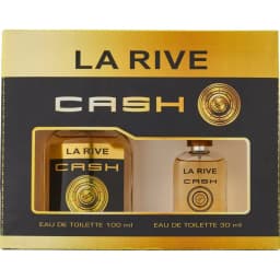 סט לה ריב קאש (ג) אדט 100מל +30מל / La Rive Set Cash (m) Edt 100 Ml+30 Ml