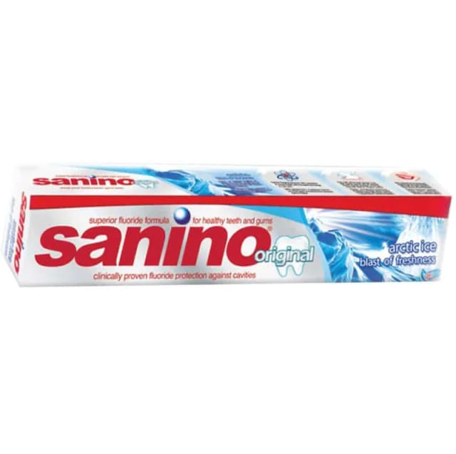 סנינו מש.שיניים אורגינל ספרקלינג וויט50מל / Sanino Original Sparkling White 50 Ml
