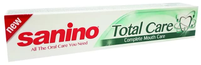 סנינו *חדש *מ.שיניים טוטל קאר 100מ"ל / Sanino Total Care 100ml