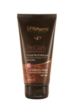 ספא פארמה מסיכת בוץ לעור רגיל עד יבש 150מ"ל / Spa Pharma Mud Mask For Regular And Dry Skin