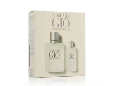 גיורגיו ארמני אקווה דה גיו סט (ג) אדט 100מל+15מל / Giorgio Armani Acqua Di Gio Set (m) Edt 100+15ml
