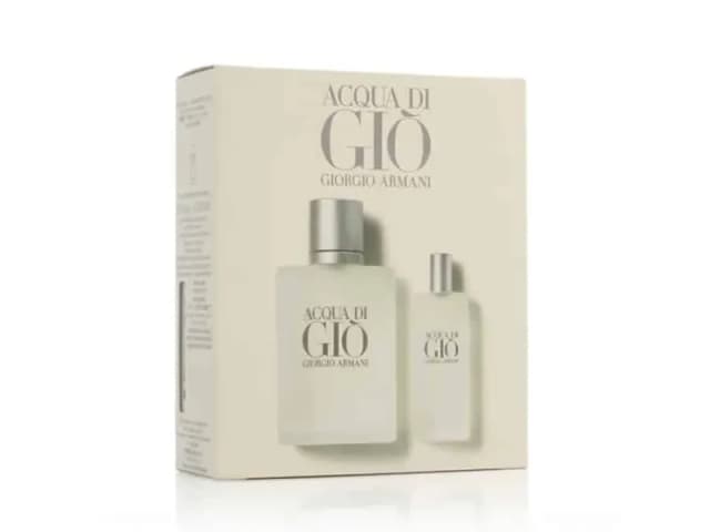 גיורגיו ארמני אקווה דה גיו סט (ג) אדט 100מל+15מל / Giorgio Armani Acqua Di Gio Set (m) Edt 100+15ml