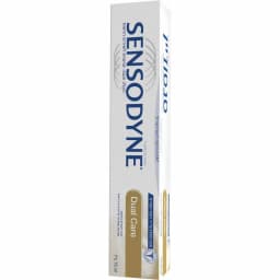 סנסודיין מש.שיניים דואל קאר זהב 75מל / Sensodine Dual Care Toothpaste Gold