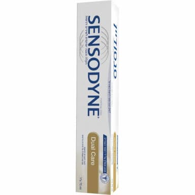 סנסודיין מש.שיניים דואל קאר זהב 75מל / Sensodine Dual Care Toothpaste Gold