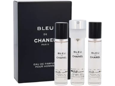 שאנל בלו דה שאנל למילוי חוזר (ג) אדפ 20מל 3* / Chanel Bleu De Chanel Edp Redillable M 3*20 Ml