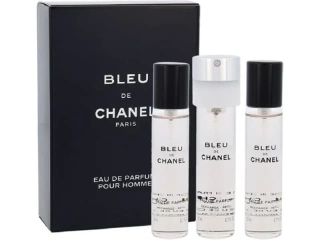 שאנל בלו דה שאנל למילוי חוזר (ג) אדפ 20מל 3* / Chanel Bleu De Chanel Edp Redillable M 3*20 Ml