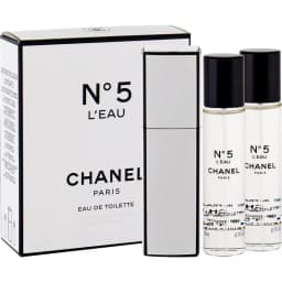 שאנל סט מס 5לאו טוויסט +ספריי (א) אדט 3*20מל / Chanel Set No 5 Leau W Twist+spray Edt 3*20 Ml