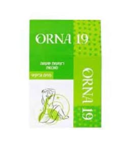אורנה 19רצועות שעווה לפנים / Orna 19 Face Wax Strips