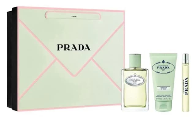 פראדה סט אינפיוזן איריס (א) אדפ 100מל +10מל + ק.גוף 50מל / Prada Set Infusion D'iris (w) Edp 100ml+10ml+b.l 50ml