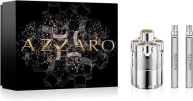 אזרו סט וונטד (ג) אדפ 100מל + זוג אדט 10מל / Azzaro Set Wanted M Edp 100ml + Edt 2x10ml