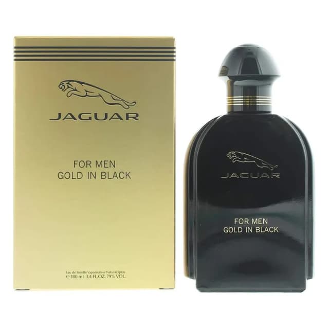 יגואר קלאסיק גולד אין בלאק (ג) אדט 100מל / Jaguar Classic Gold In Black (m) Edt 100 Ml