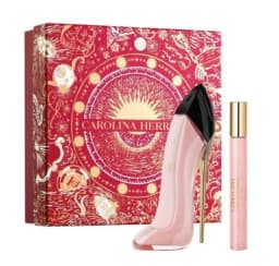 קרולינה הררה סט גוד גירל בלאש (א) אדפ 80מל + 10מל / Ch Set Good Girl Blush W Edp 80 Ml + 10ml