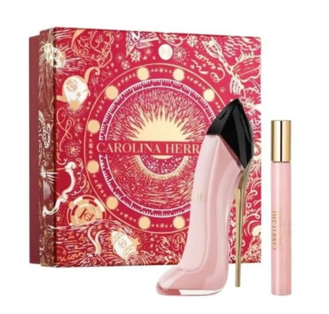 קרולינה הררה סט גוד גירל בלאש (א) אדפ 80מל + 10מל / Ch Set Good Girl Blush W Edp 80 Ml + 10ml