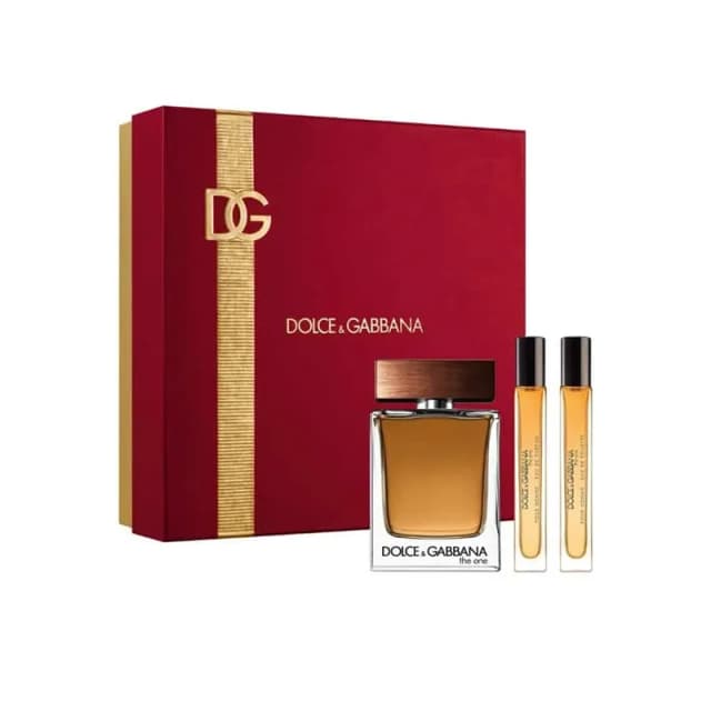 דולצה גבאנה סט דה וואן (ג) אדט 100מל + 2*10מל / Dolce@gabbana Set The One For Men Edt 100ml + 2*10ml