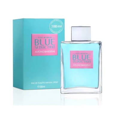 אנטוניו בנדרס בלו סדקשן (א) אדט 200מל / Antonio Banderas Blue Seduction (w) Edt 200 Ml